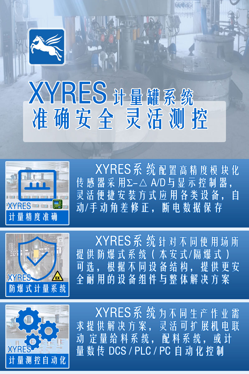 XYRES電子計量罐系統(tǒng)應用與行業(yè)方案